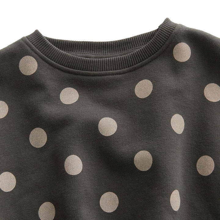 Kids All over Polka Dots printed Fleece Sweatshirt (10393) - Brands River