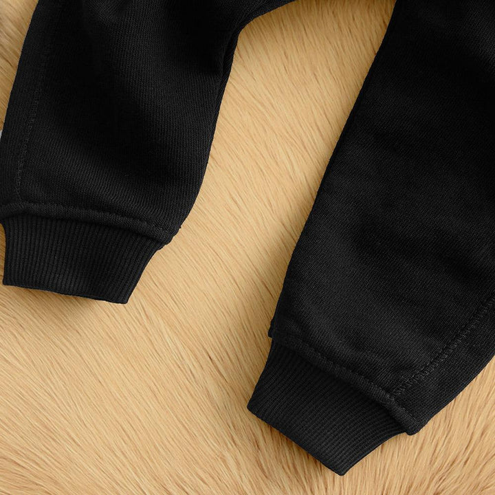 Kid's Premium Quality Black Jogger Trouser (AB-01015) - Brands River