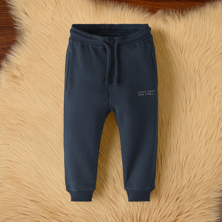 Kid's Premium Quality Graphic Navy Jogger Trouser (AB-01013) - Brands River