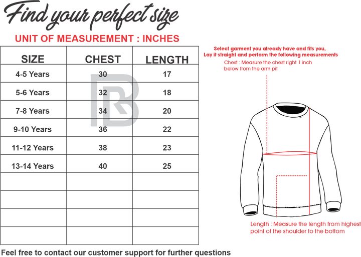 KIDS BASIC PLAIN FLEECE SWEATSHIRT (LF-11083) - Brands River