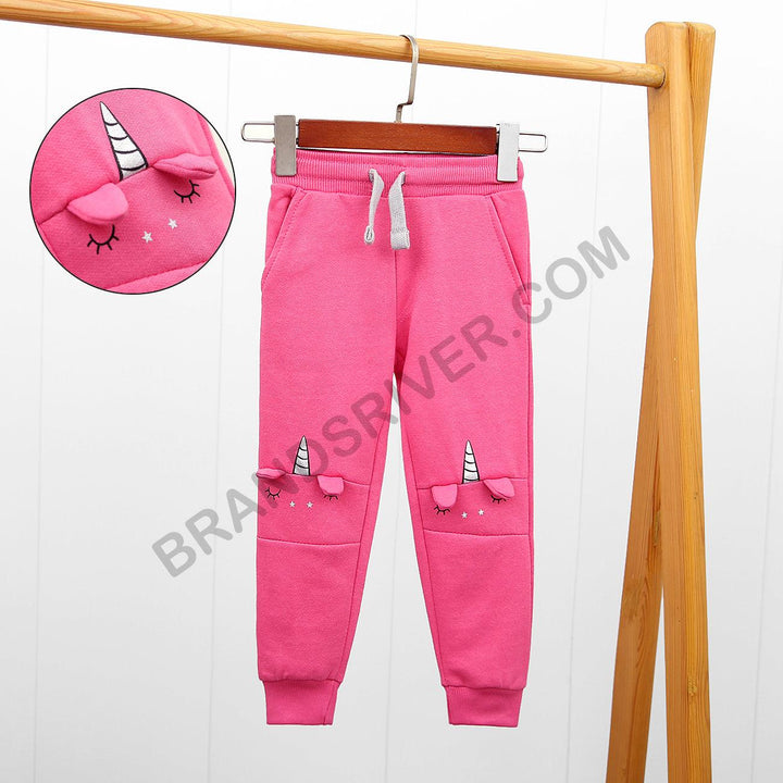 Kid's Fashion Premium Quality Printed Soft Fleece Trouser - Brands River