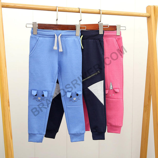 Kid's Fashion Premium Quality Printed Soft Fleece Trouser - Brands River