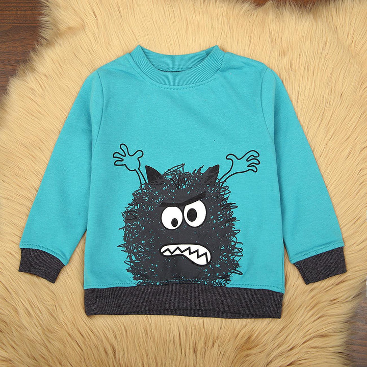 Kid's Premium Quality Animated Graphic Printed Fleece Sweatshirt (OR-00803) - Brands River