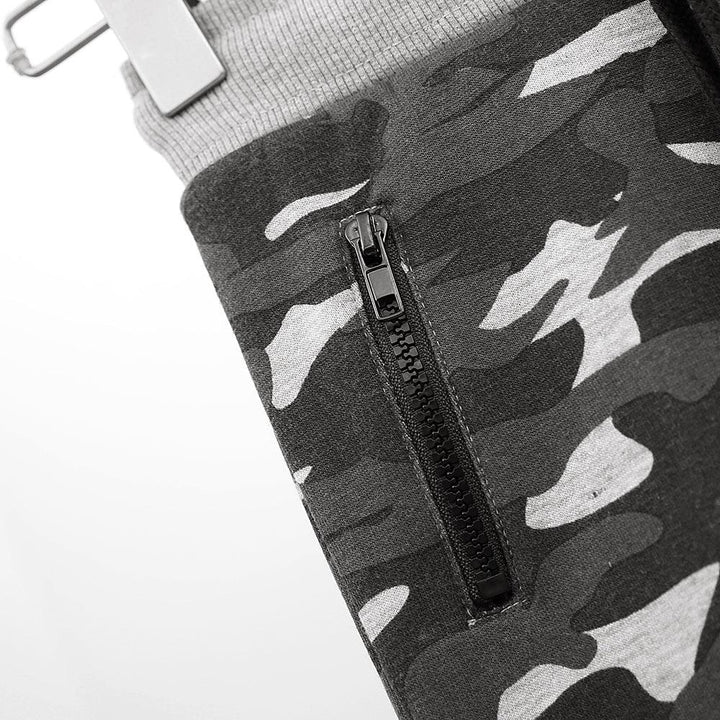 Kid's All Over Camo Printed Closed Bottom Fleece Jogger (MO-00839) - Brands River