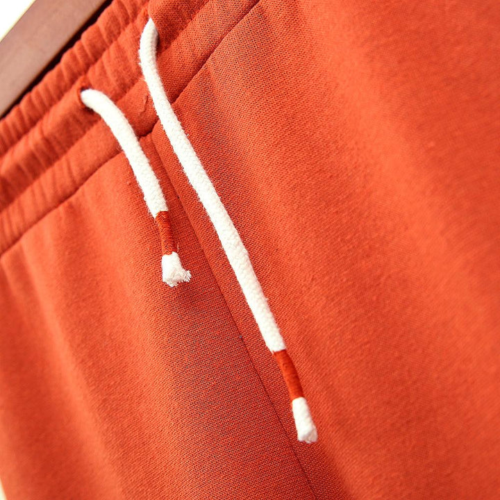 Kid's Premium Quality Orange Printed Fleece Tracksuit (LE-00845) - Brands River