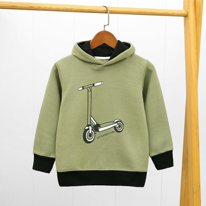 Kid's Premium Quality Graphic Printed Fleece Hoodie (MD-00976) - Brands River