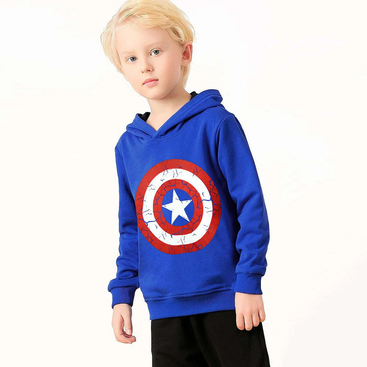 Kid's Premium Quality Pull-Over Fleece Hoodie (MD-00972) - Brands River