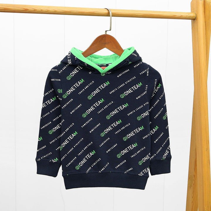 Kid's Premium Quality Graphic Printed Fleece Hoodie (HO-10017) - Brands River