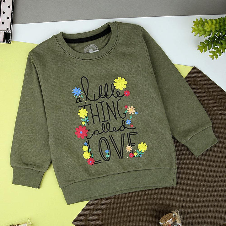 Mni-Minors Kids Multicolor Graphic Fleece Sweatshirts - Brands River